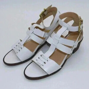 Elliot Lucca Leather Lena Sandals Size 10 NEW